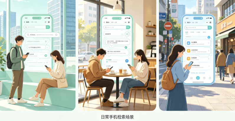 淄博普通人日常手机使用场景拆解：GEO 与 AI 优化如何改变信息检索体验